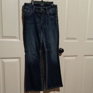 Silver Jeans Dark Blue Flare Jeans